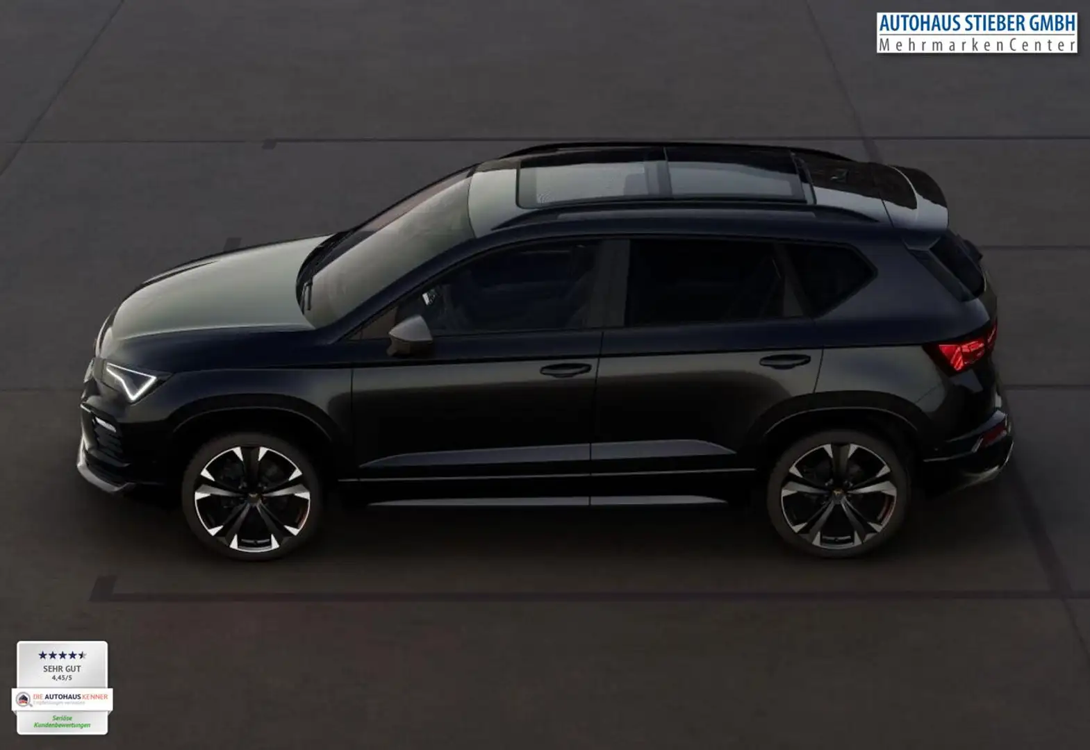 CUPRA Ateca 1.5 TSI 150 DSG Nav Pano eHK SHZ Kam Keyl. 110 ... Noir - 2