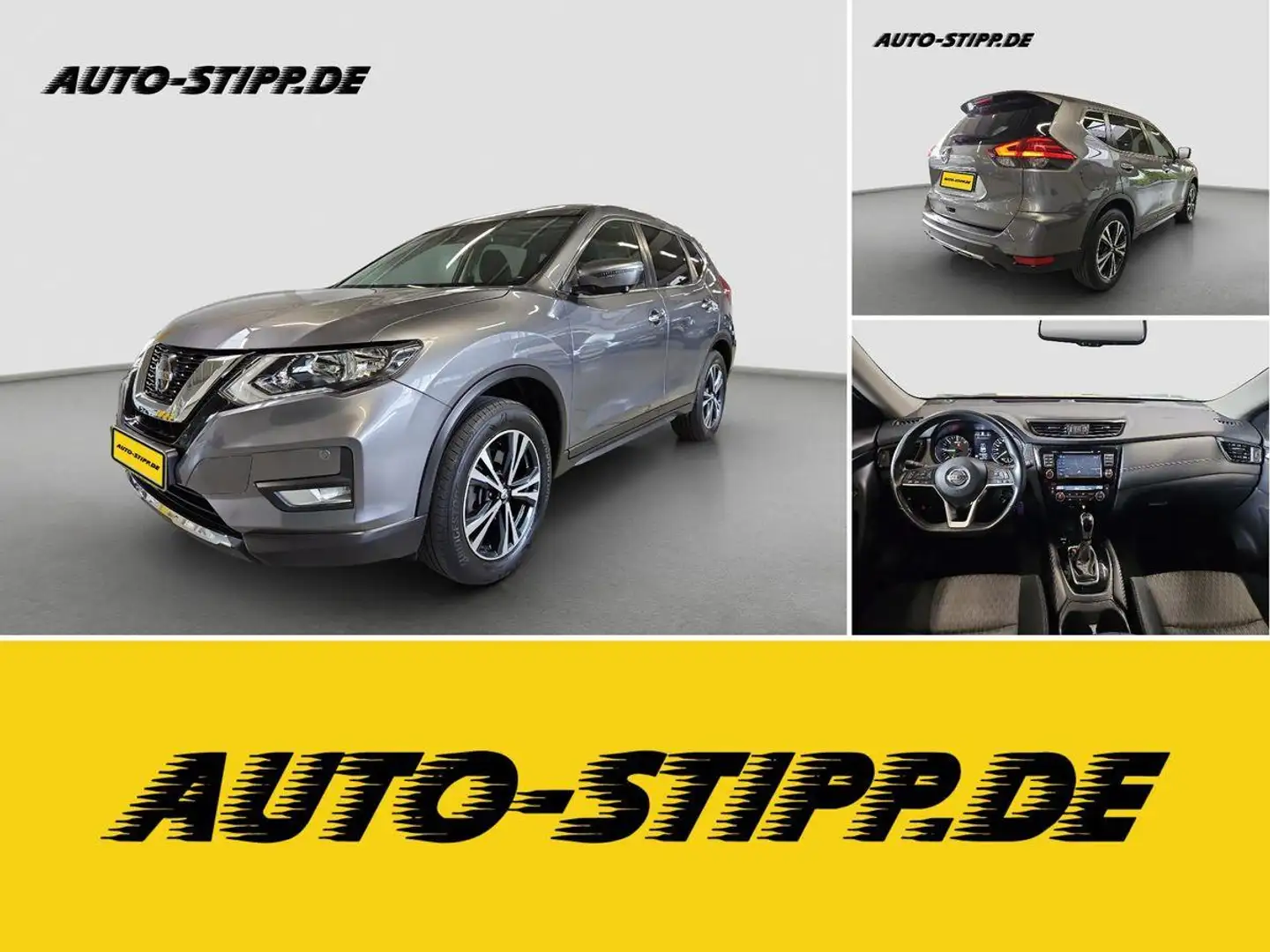 Nissan X-Trail 1.7 cCi X-tronic N-Way RFK PANO AHK DAB Gris - 1