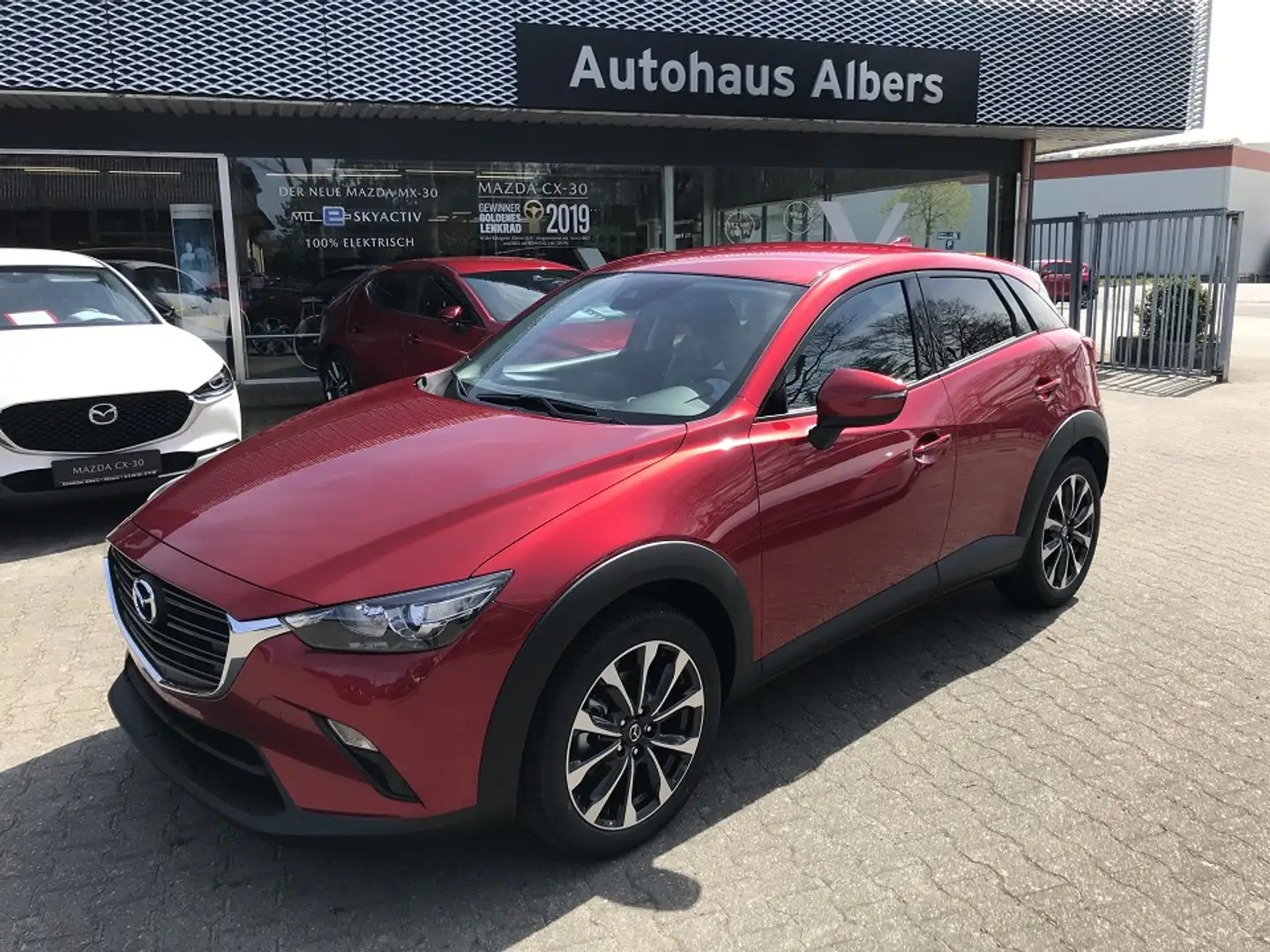 Mazda CX-3 SKYACTIV-G121 Sports-line, NAVI, LED, ALU-18, Rouge - 1