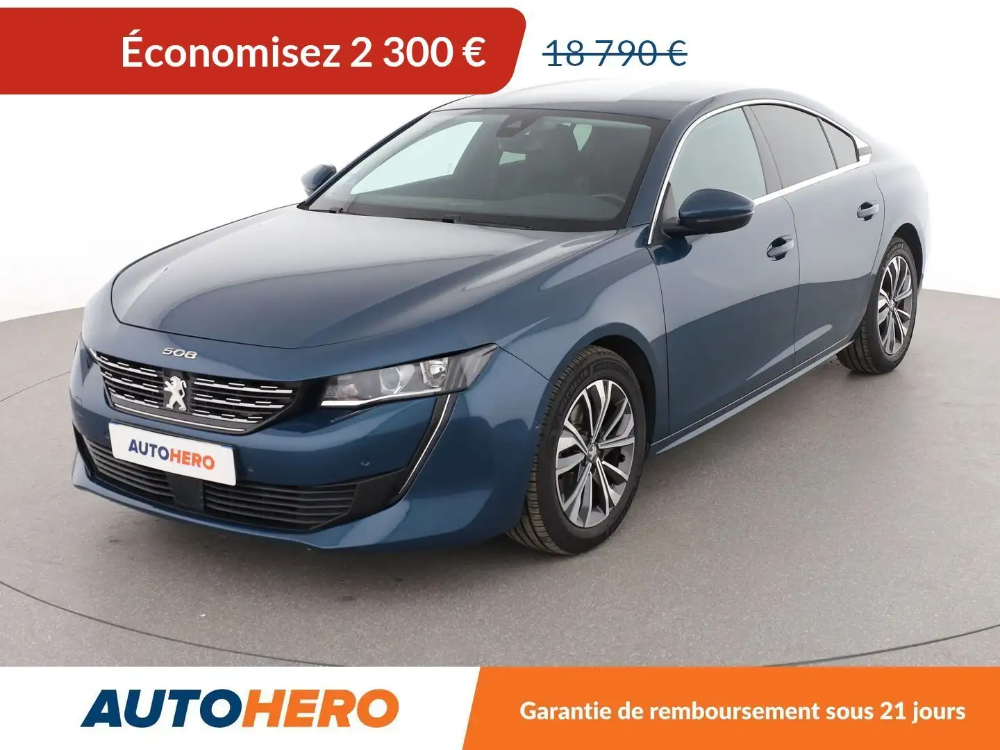 Peugeot 508 1.6 PureTech Allure EAT8 Bleu - 1