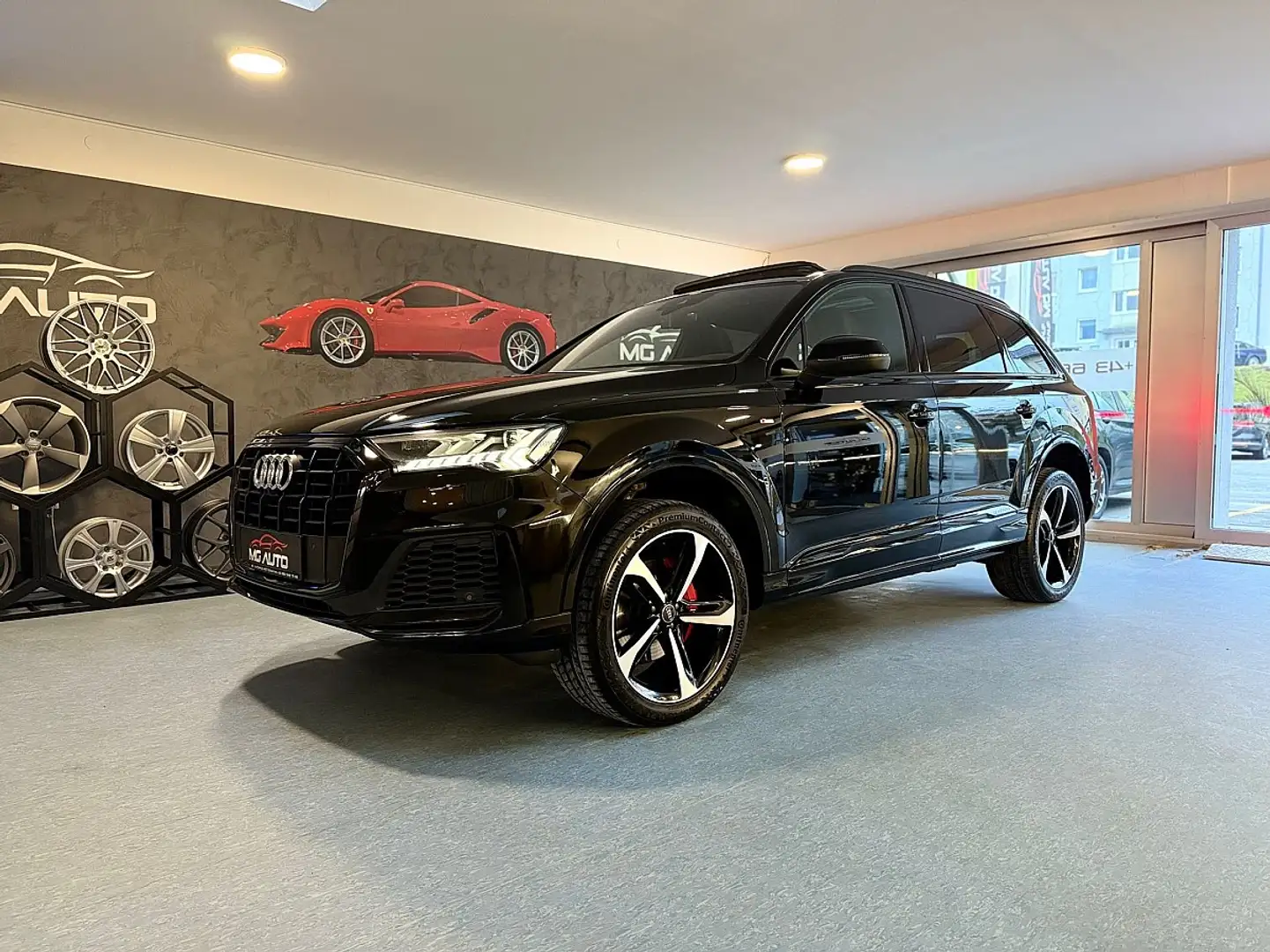 Audi Q7 50 TDI QUATTRO 3x S-LINE*BLACK-EDITION*PANO*LUF... Schwarz - 1