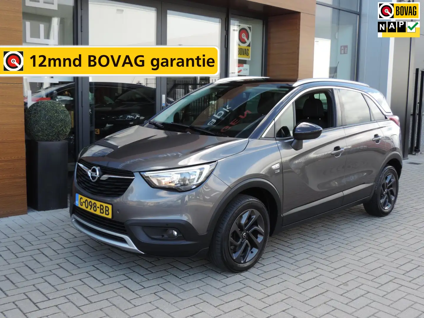 Opel Crossland X 1.2-T 110PK 120 Jr Edition+ 86.000km | Distr.vv | Gris - 1
