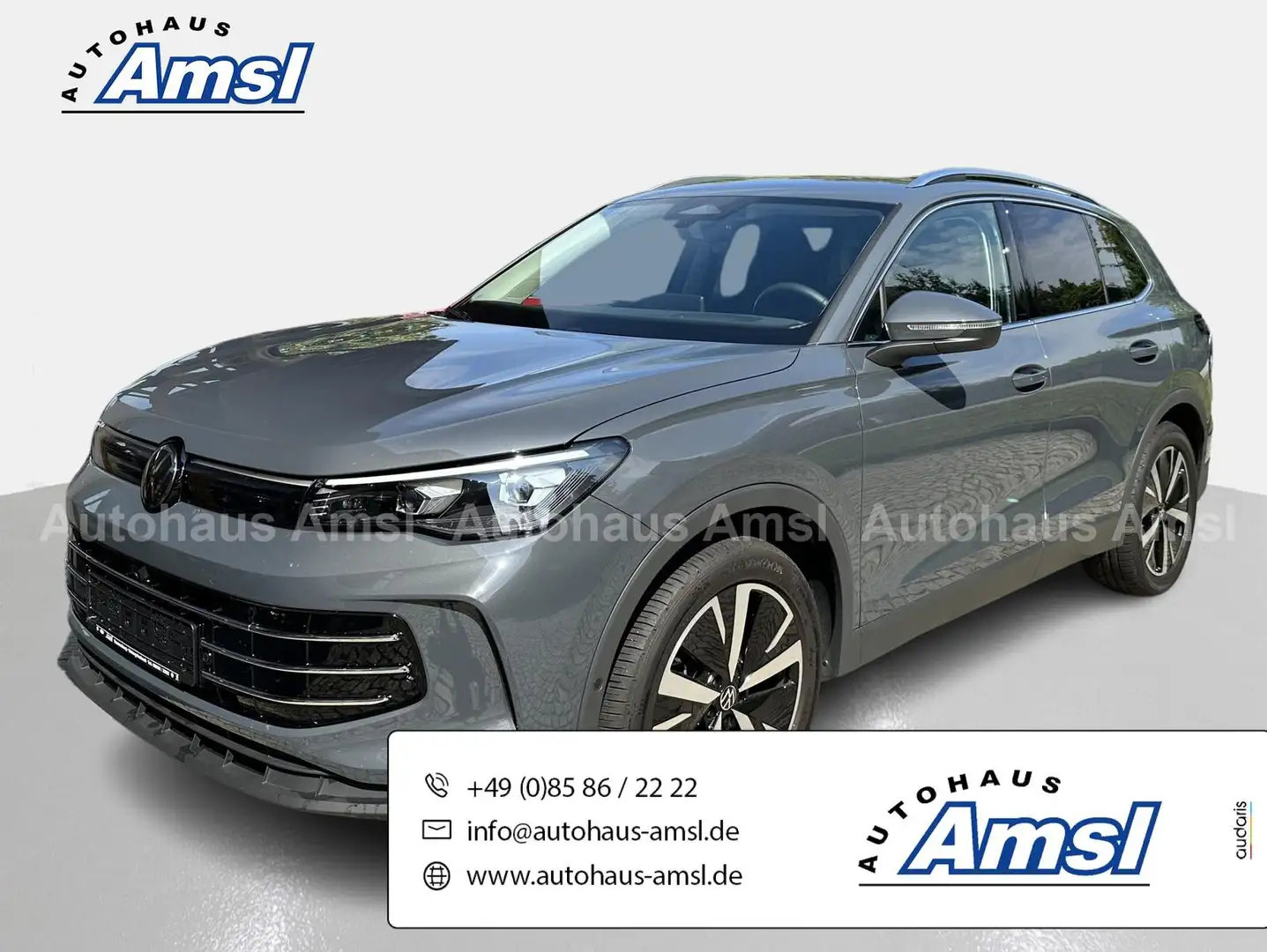 Volkswagen Tiguan 1.5 eTSI Elegance*AHK*RFK*HUD*Matrix*Navi Grau - 1