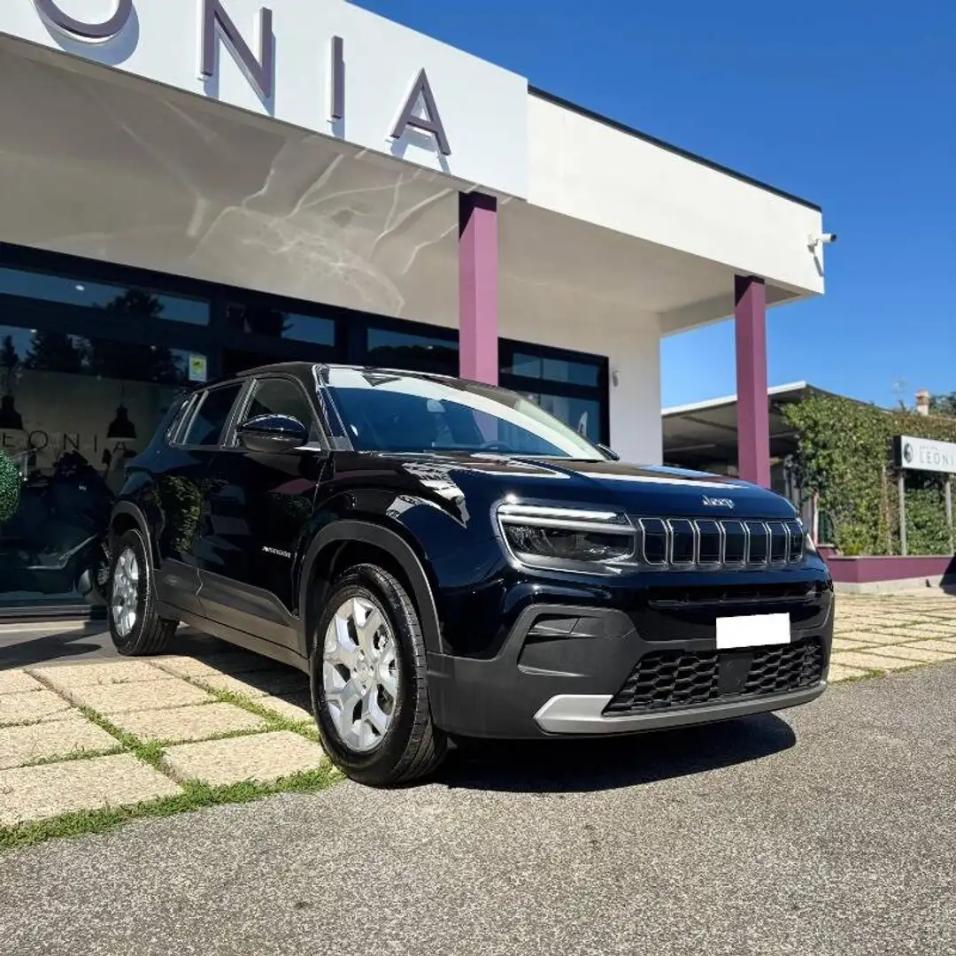 Jeep Avenger 1.2 t. e-hybr.mhev Altitude 110cv edct6 KM 0 Nero - 1