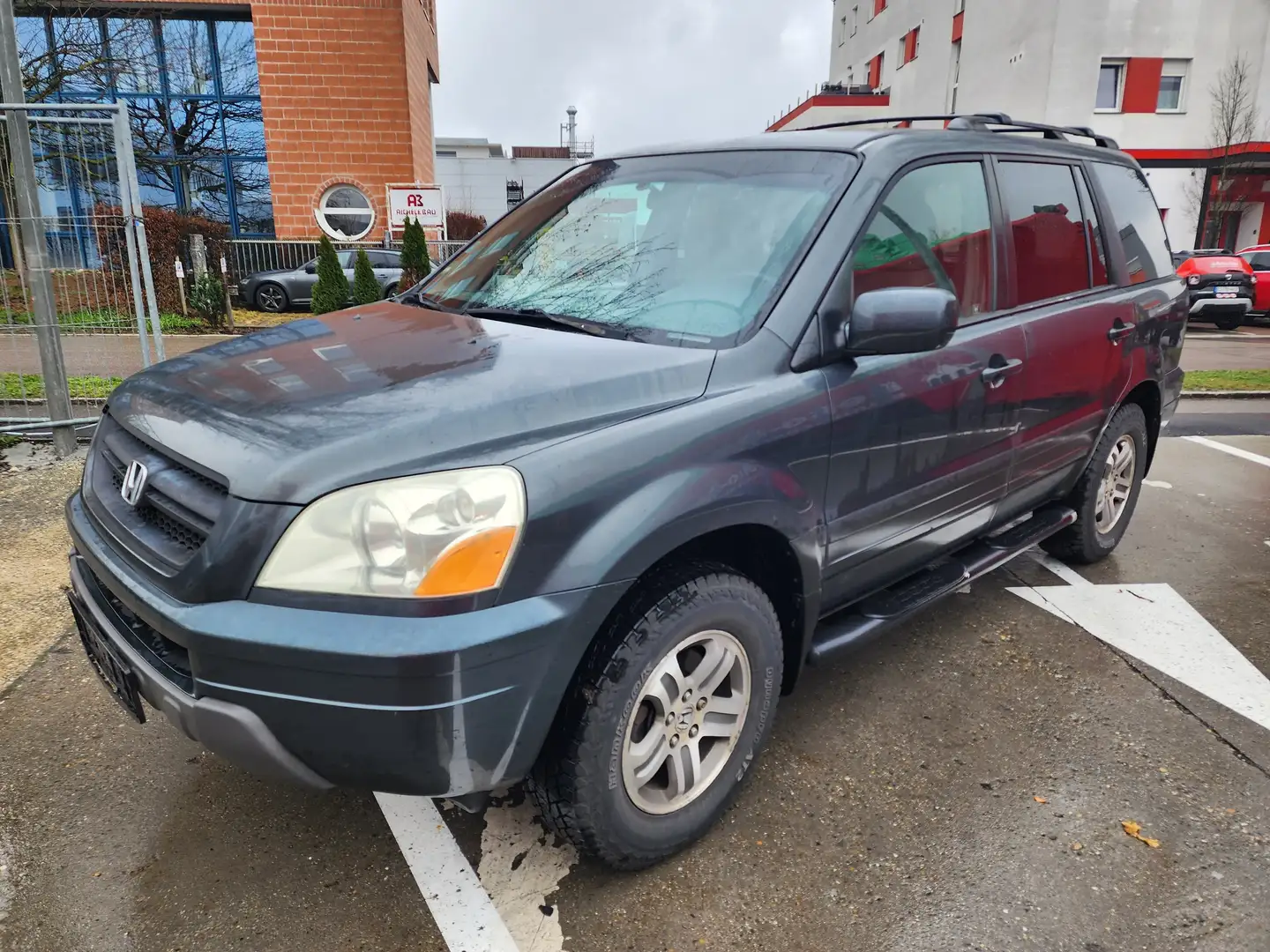 Honda Pilot US Model 7 Sitzer Allrad Voll 3.5 Šedá - 1