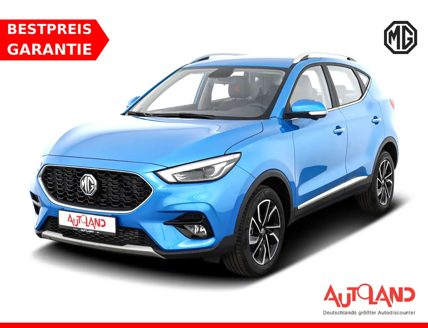 MG ZS 1.0 T-GDI Aut. LED Navi Totwinkel 360° Blau - 1