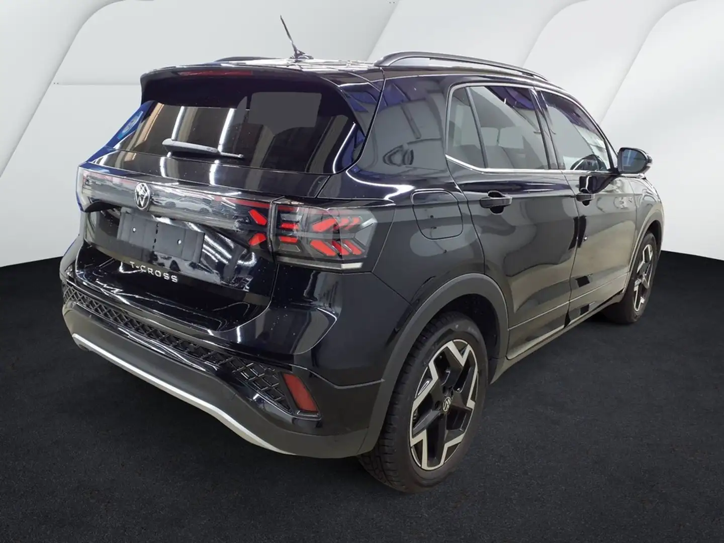 Volkswagen T-Cross 1.5 TSI DSG R-Line LED*ACC*PDC Schwarz - 2