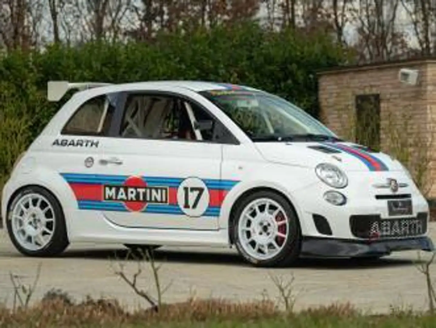 Fiat 500 Abarth 500 ASSETTO CORSE "LIVREA MARTINI RACING" Blanc - 2