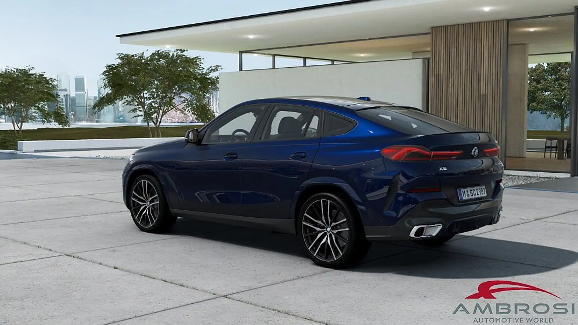 BMW X6 xDrive40i Msport Blu/Azzurro - 2