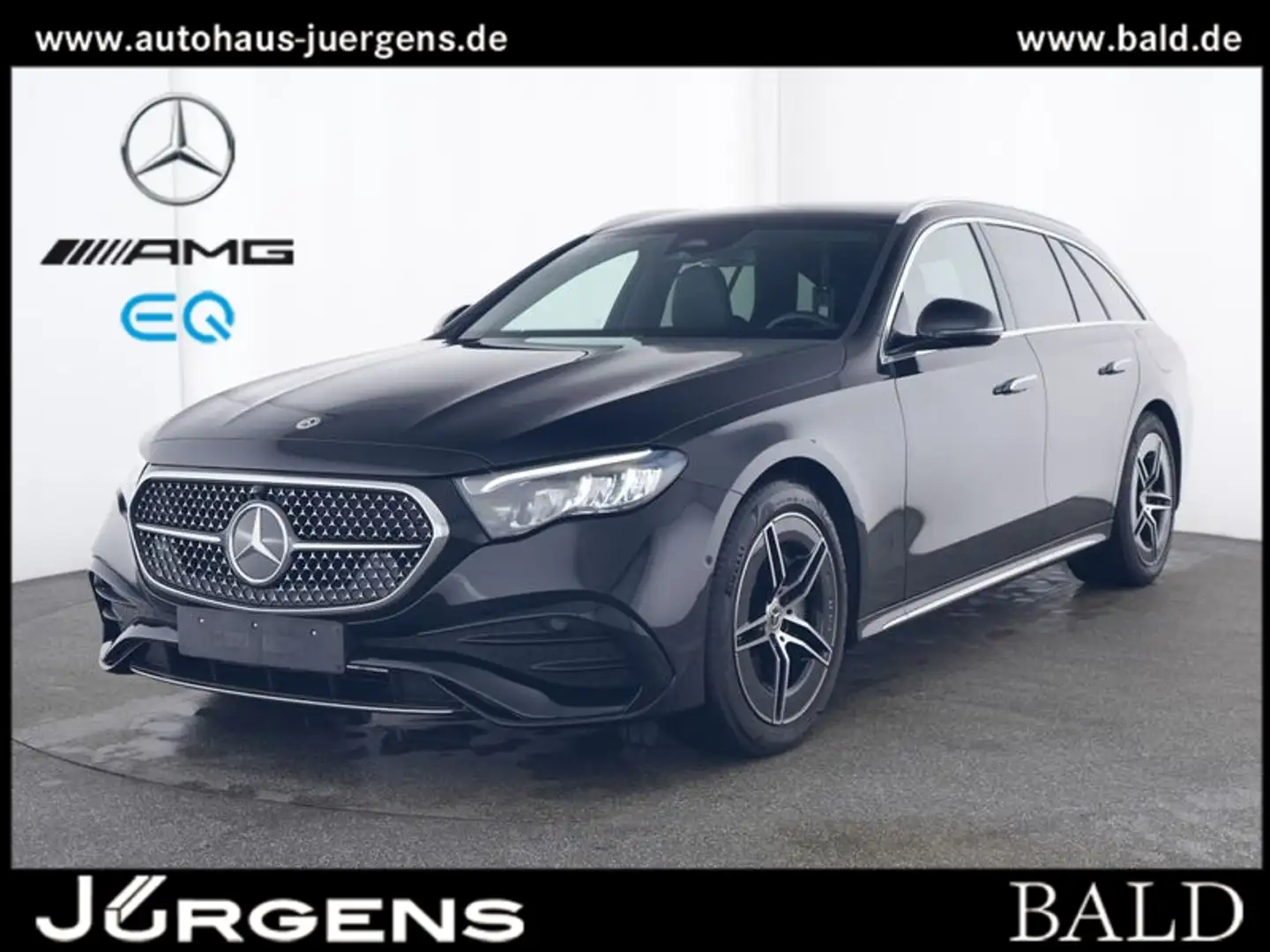 Mercedes-Benz E 300 de T-Modell  +AMG+LED+MBUX+Navi+AHK+Cam Schwarz - 1