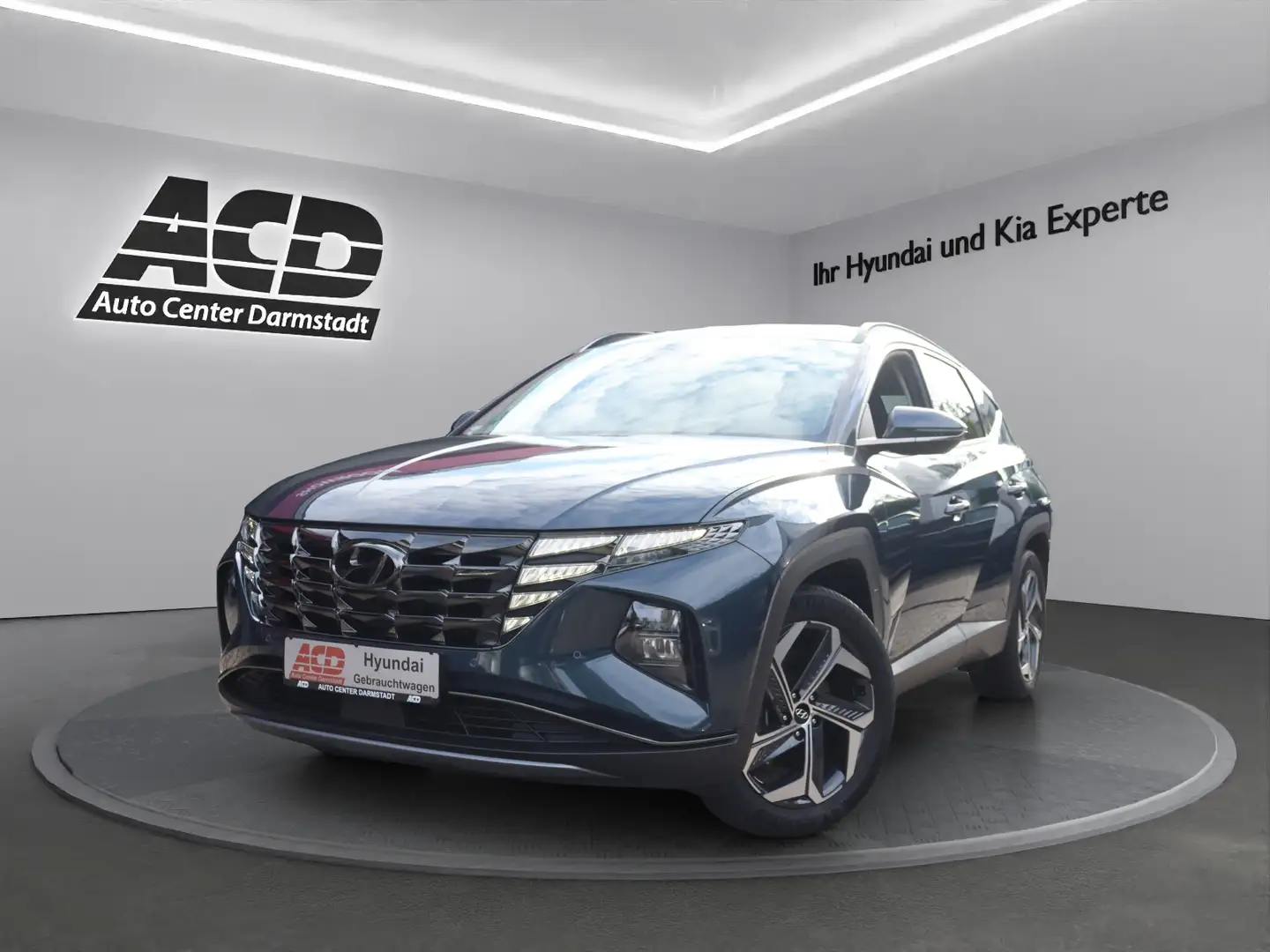 Hyundai TUCSON Tucson 1,6 T-GDi PHEV TREND 4WD*KRELL*ASSISTENZPAK Bleu - 1