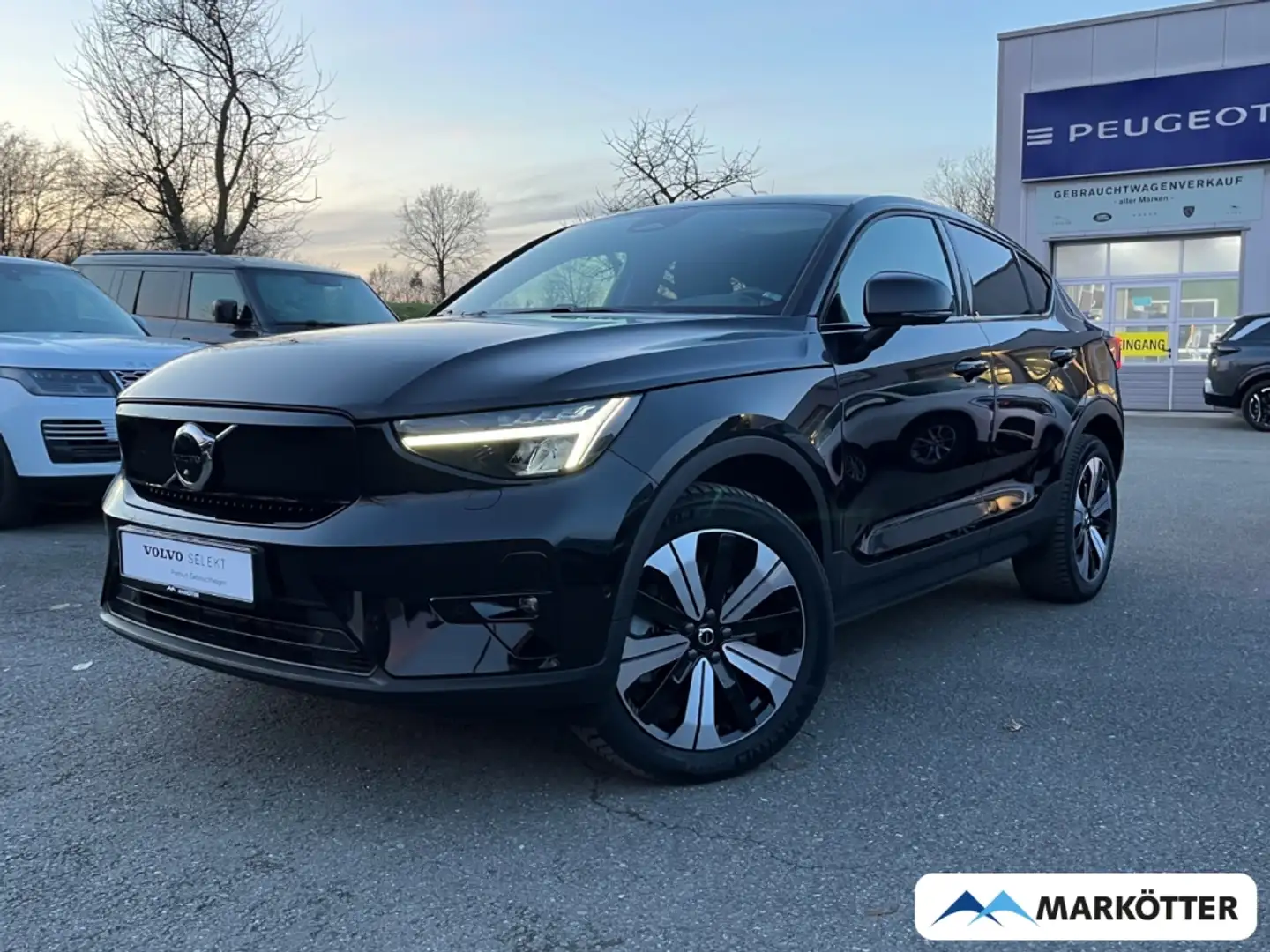 Volvo C40 AWD Ultimate Recharge Twin ACC/360°/Panorama Noir - 1