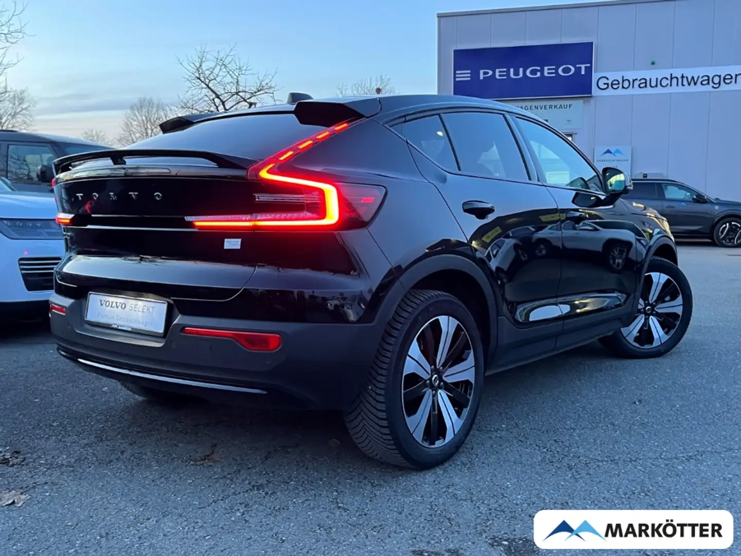 Volvo C40 AWD Ultimate Recharge Twin ACC/360°/Panorama Noir - 2