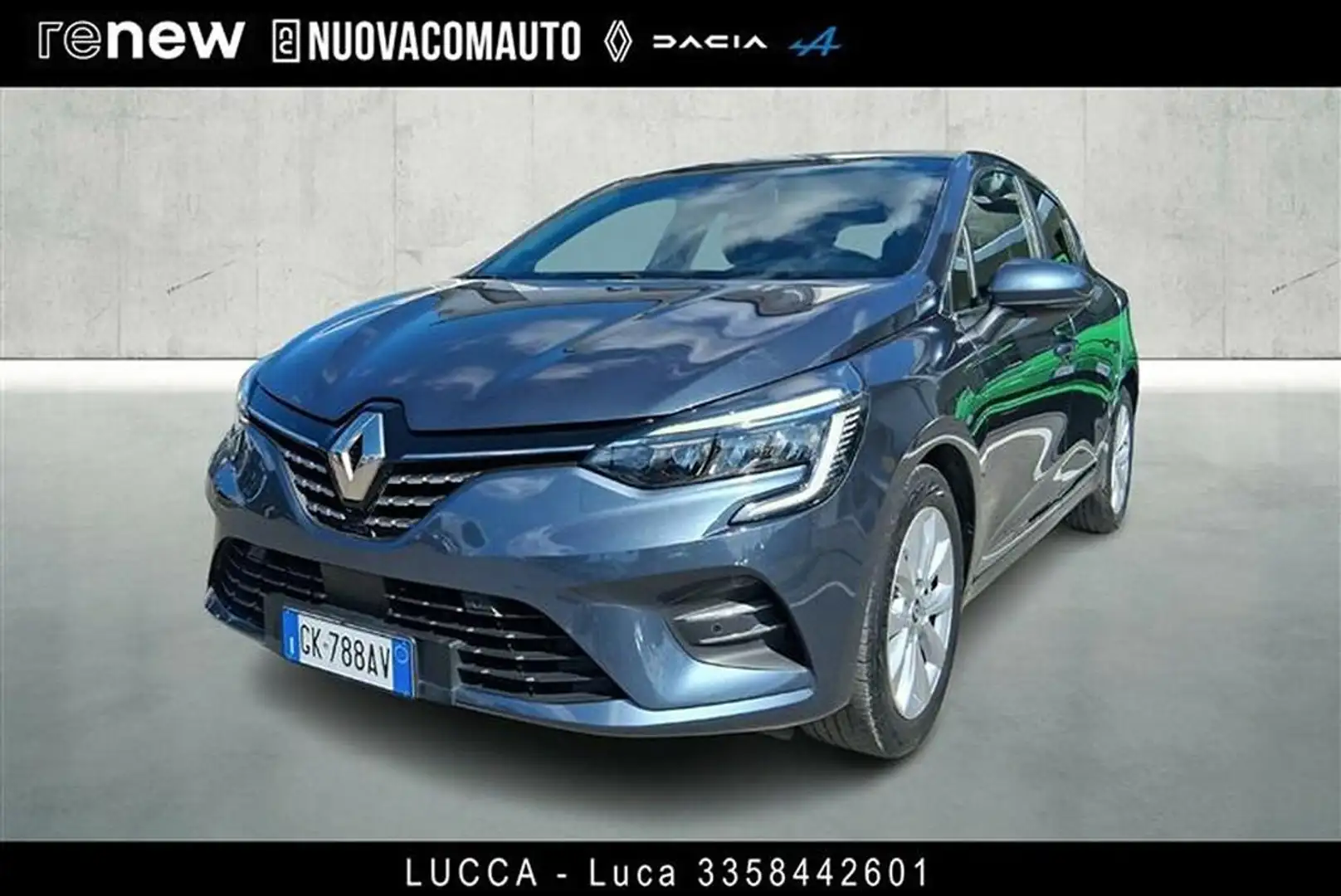Renault Clio 1.0 tce Intens Gpl 100cv my21 Gri - 1