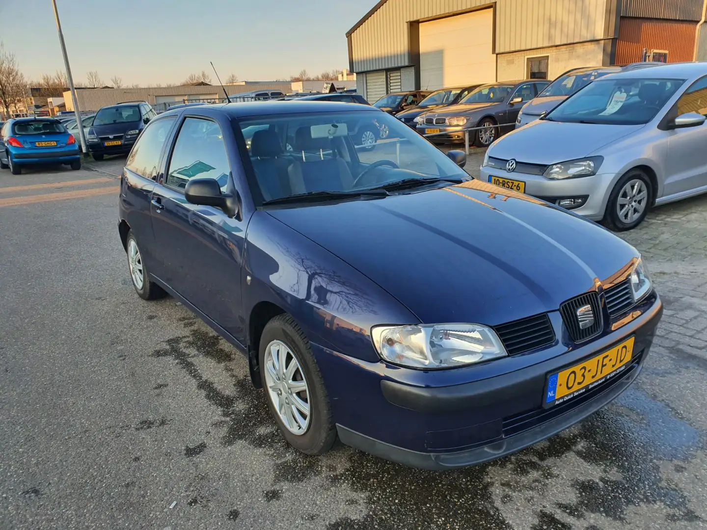 SEAT Ibiza 1.4-16V Stella Bj:2002 NAP! Kék - 2