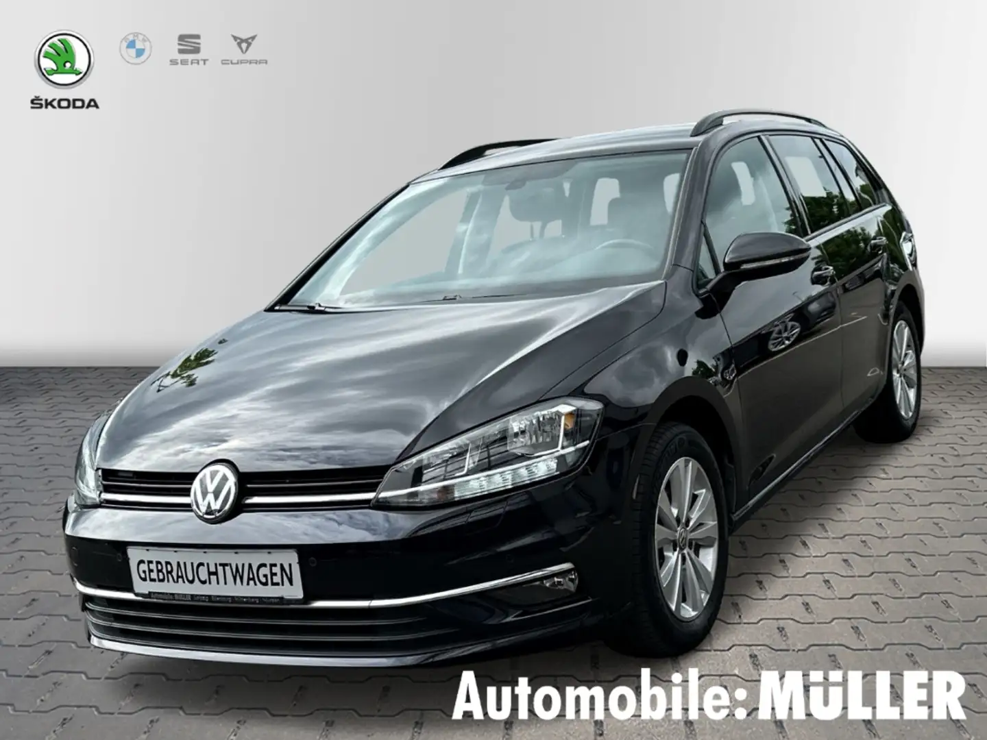 Volkswagen Golf Start-Stopp VII 1.4 TSI BMT Comfortline Massagesit Noir - 1