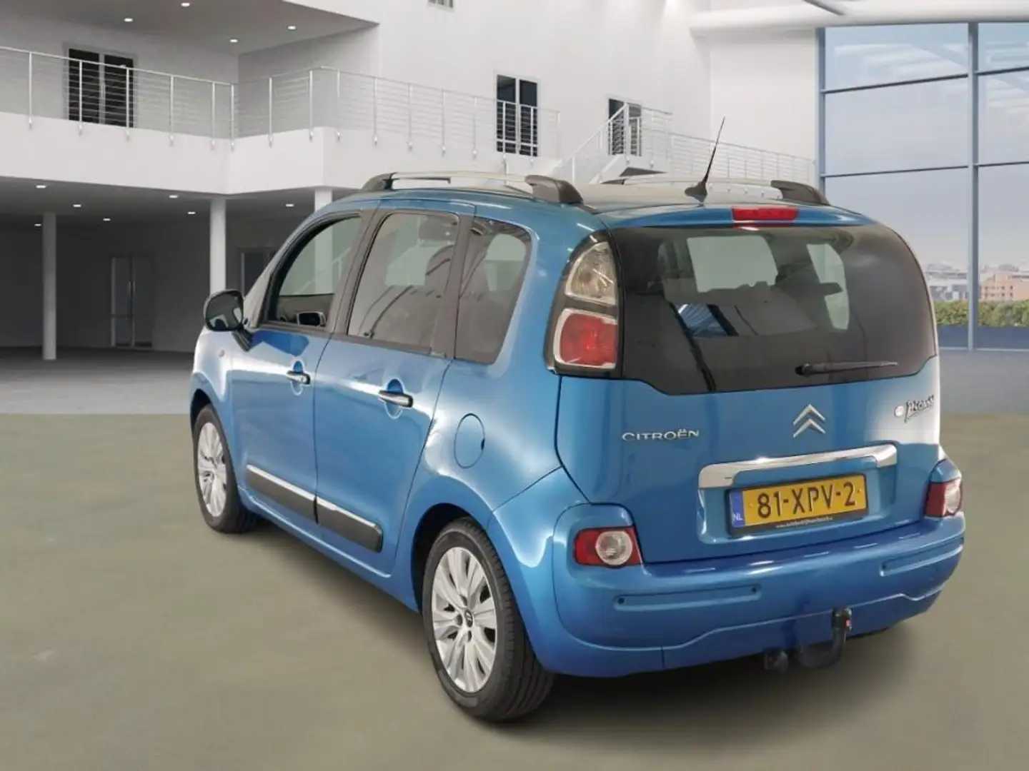 Citroen C3 Picasso 1.6 VTi Exclusive/AIRCO/CRUISE/PARKEERSENS ACHTER Blauw - 2