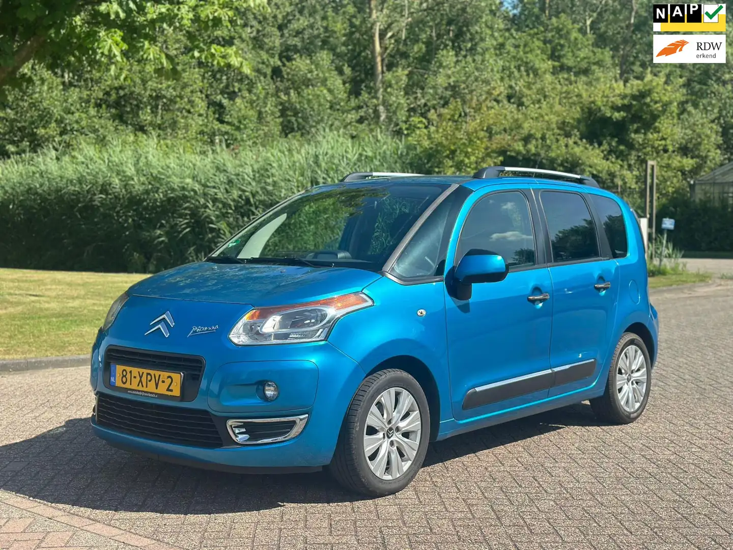 Citroen C3 Picasso 1.6 VTi Exclusive/AIRCO/CRUISE/PARKEERSENS ACHTER plava - 1