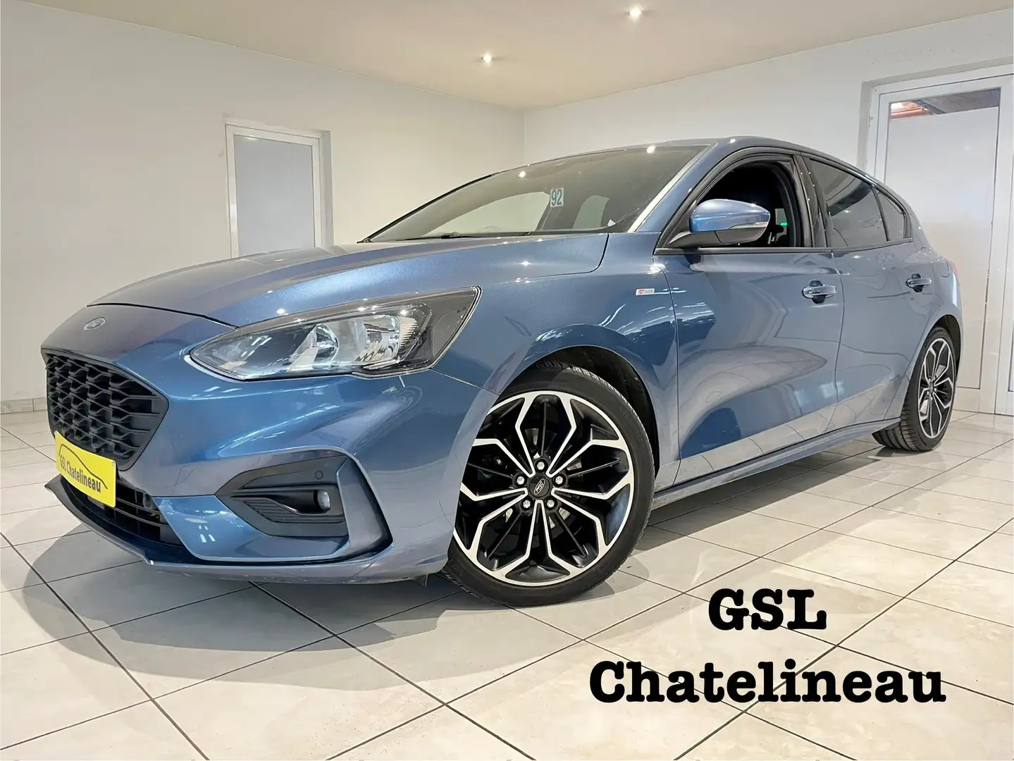 Ford Focus 1.5EcoBlue 120cv ST-Line 2018 Airco/Cruise/Navi Blauw - 1