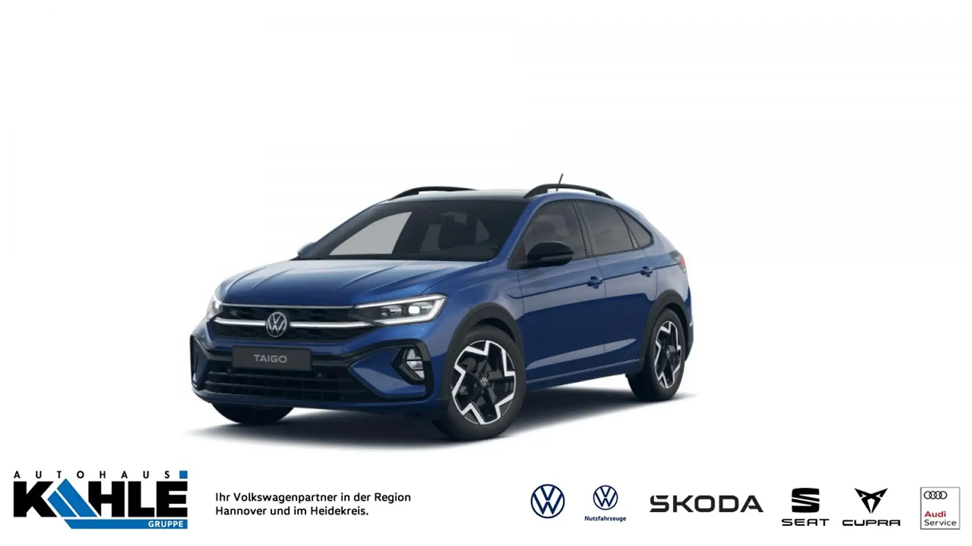 Volkswagen Taigo 1.0 TSI DSG OPF R-Line 1,99% Fin* Travel & Comfort Blau - 1
