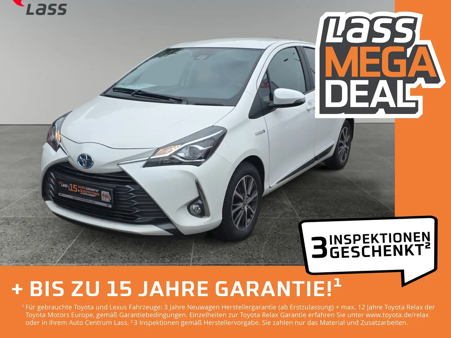 Toyota Yaris 1.5 20 Team D Matrix AUT Facelift Kam. LM Blanc - 1