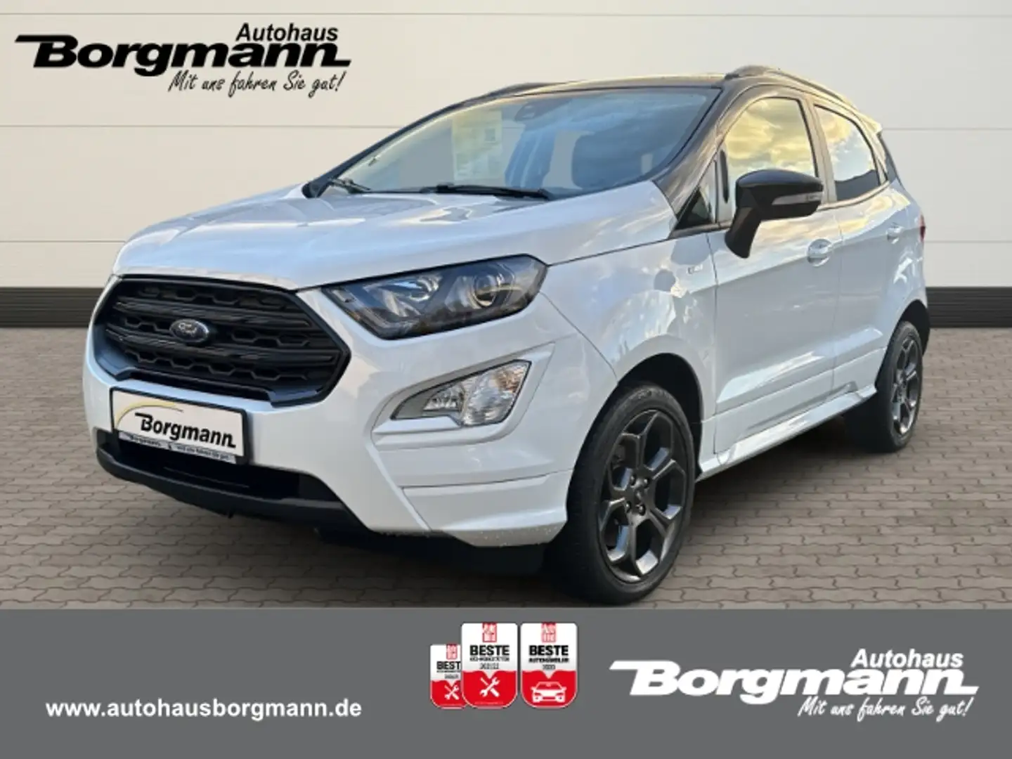 Ford EcoSport ST-Line 2012.75 LED Klimaautom DAB Ambientebeleuch Blanc - 1