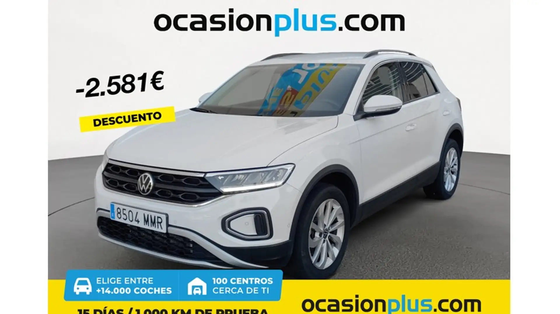 Volkswagen T-Roc 2.0TDI Life Blanc - 1