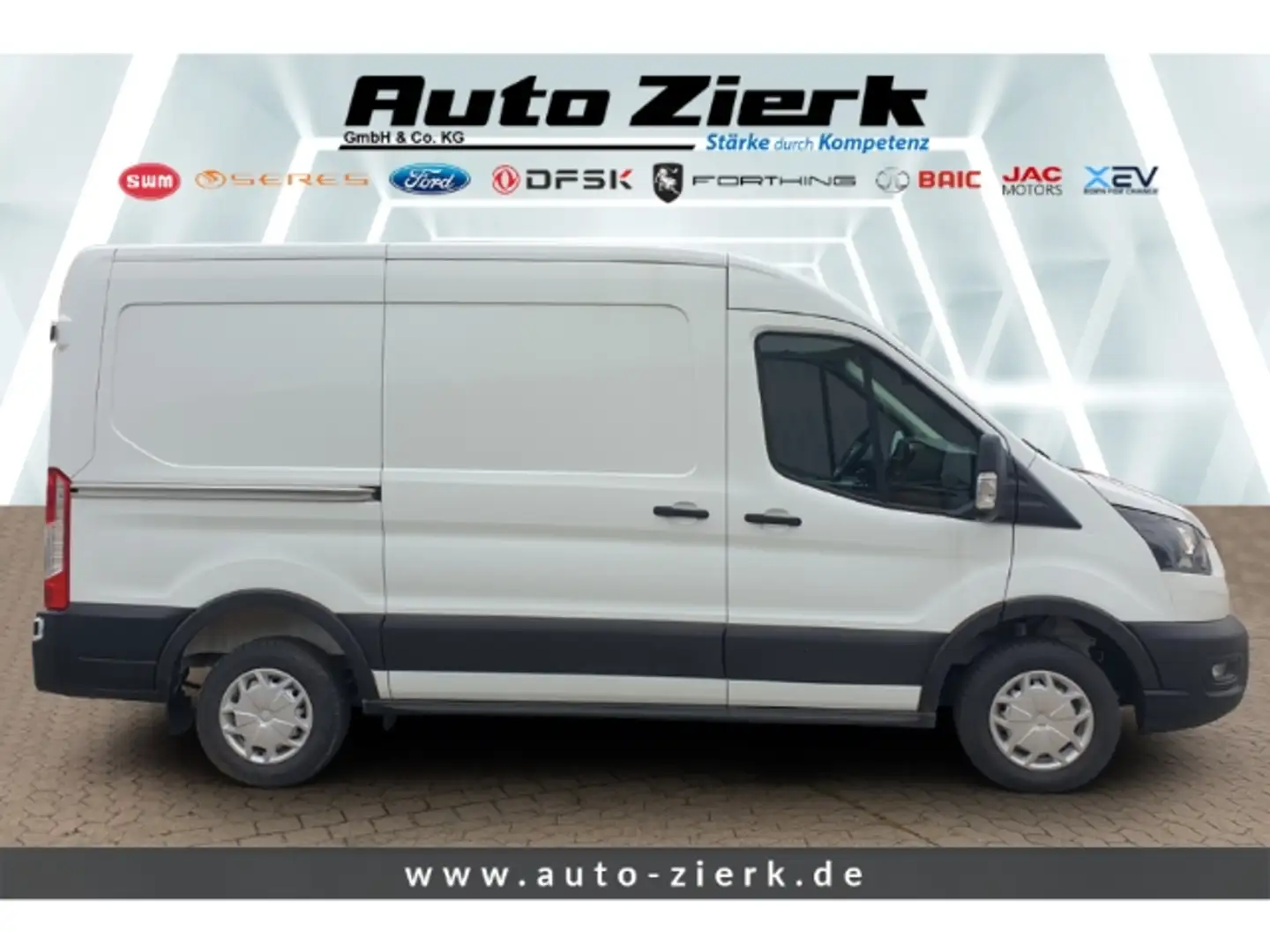 Ford Transit Kasten 290 L2 Trend 2.0 TDCi DPF ,AHK,Klim Weiß - 2