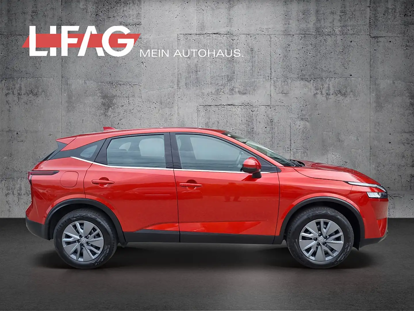Nissan Qashqai 1,3 MHEV Visia *ab € 20.990,-* Rojo - 2