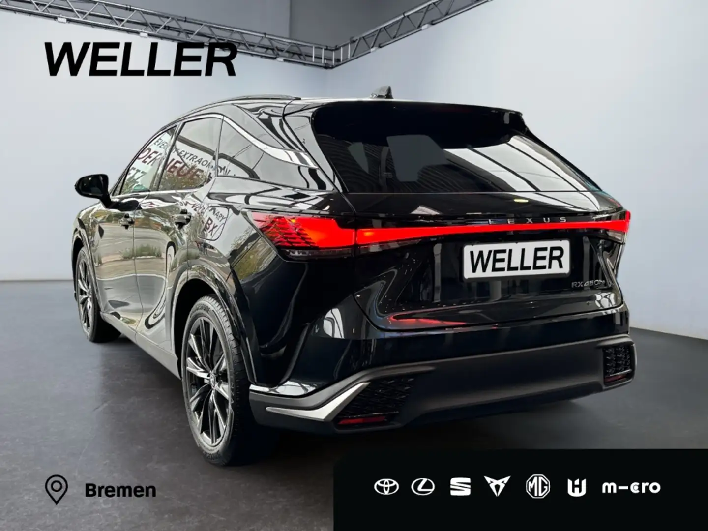 Lexus RX 450h + F SPORT Design *Pano*360°*HUD*Navi*LED* Negru - 2