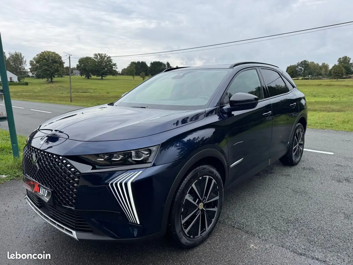 DS Automobiles DS 7 Crossback DS7 JULES VERNE HDI 130 NEUVES DISPONIBLES TOIT OUVRANT ,Hayon électrique , caméra 360 chargeur induction.... Bleu - 1