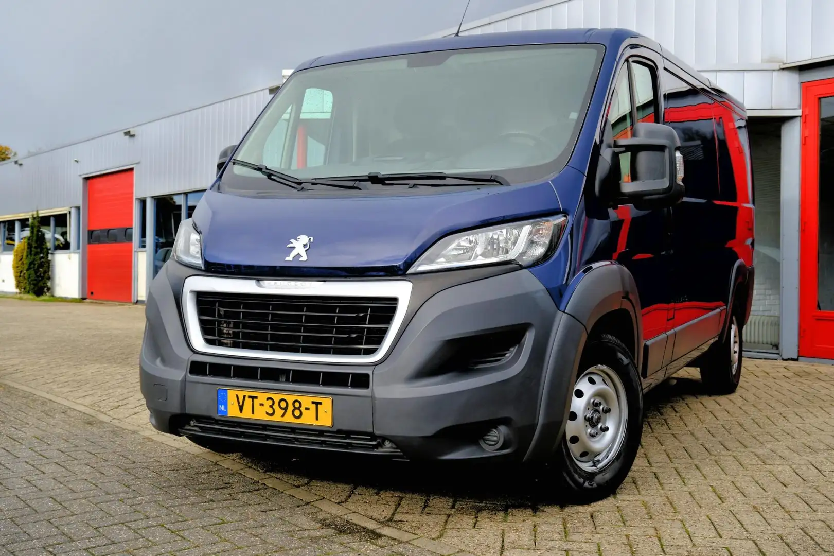 Peugeot Boxer 435 2.2 HDI L2H1 XR 3-pers Airco|Cam|Trekhaak|PDC Blauw - 1