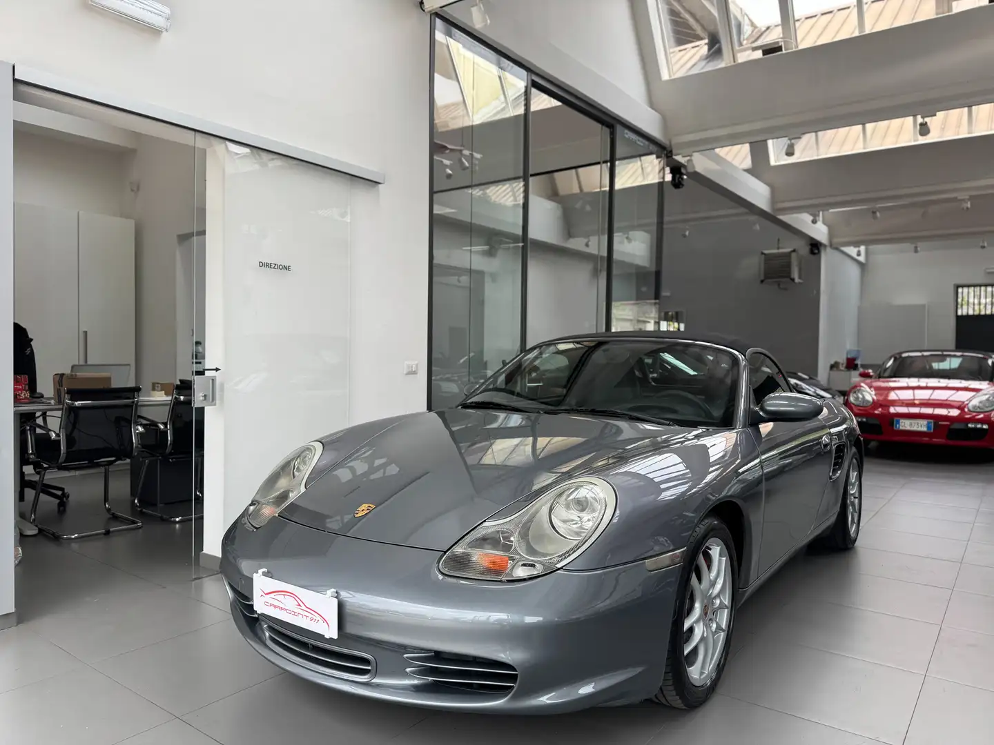 Porsche Boxster 3.2 S 260cv Gris - 1