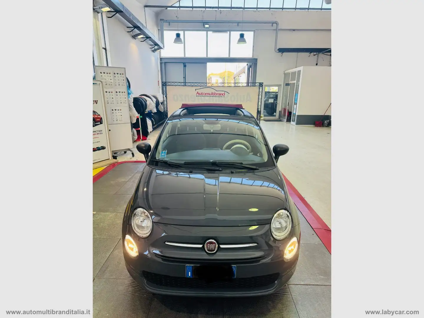 Fiat 500C C 1.0 Hybrid Dolcevita Šedá - 2