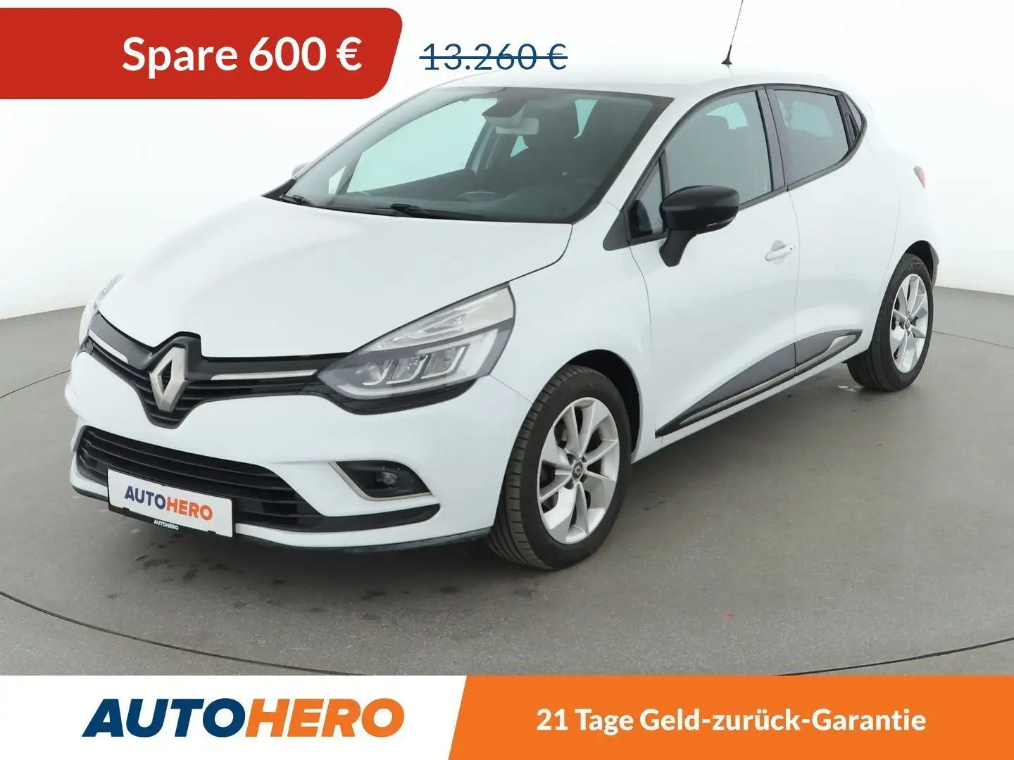 Renault Clio 1.2 TCe Energy Limited Aut.*NAVI*PDC*SHZ*TEMPO* Weiß - 1
