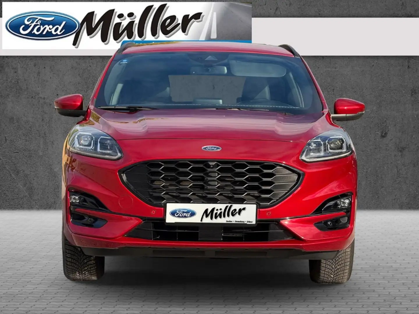 Ford Kuga Hybrid ST-Line X AWD AHK Head-Up Rouge - 2