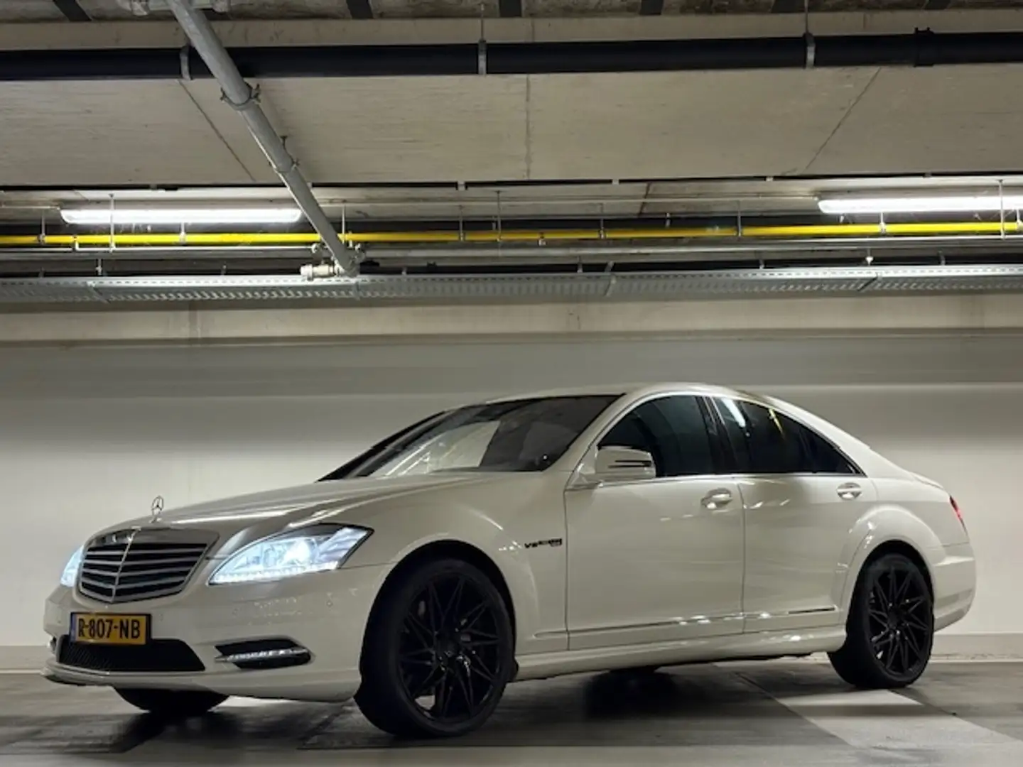 Mercedes-Benz S 500 4M Prestige Plus - AWD - historie aanwezig! Blanc - 1