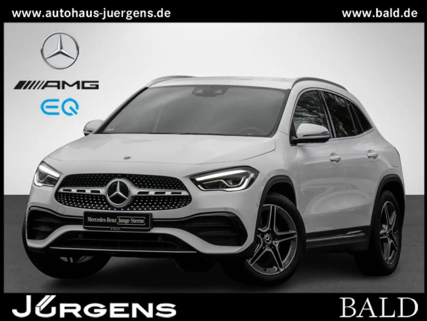 Mercedes-Benz GLA 200 d AMG-Sport/AHK/LED/Kamera/Totw/EasyP/19 Weiß - 1