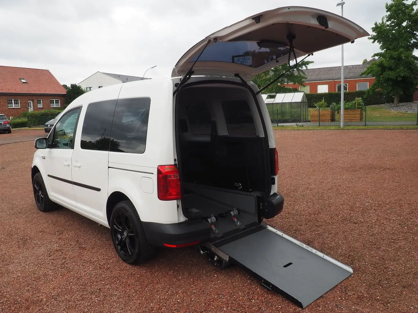 Volkswagen Caddy Automatik Rollstuhl behindertengerecht Blanc - 1