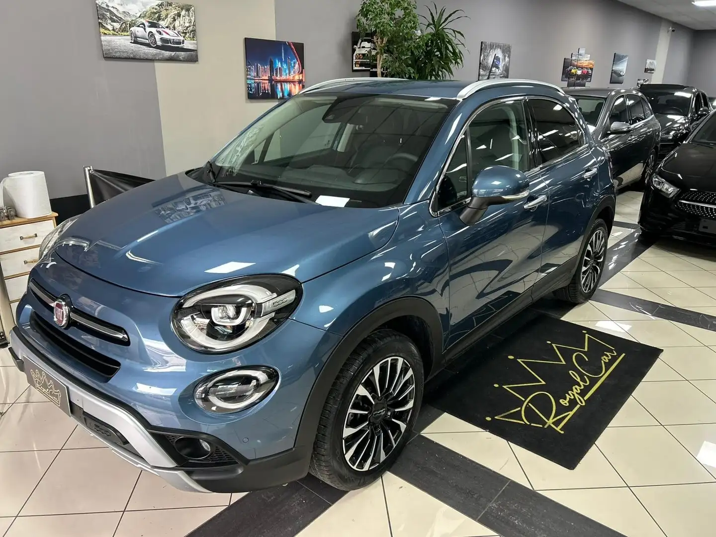 Fiat 500X 1.6 mjt Cross 4x2 120cv DCT Azul - 1