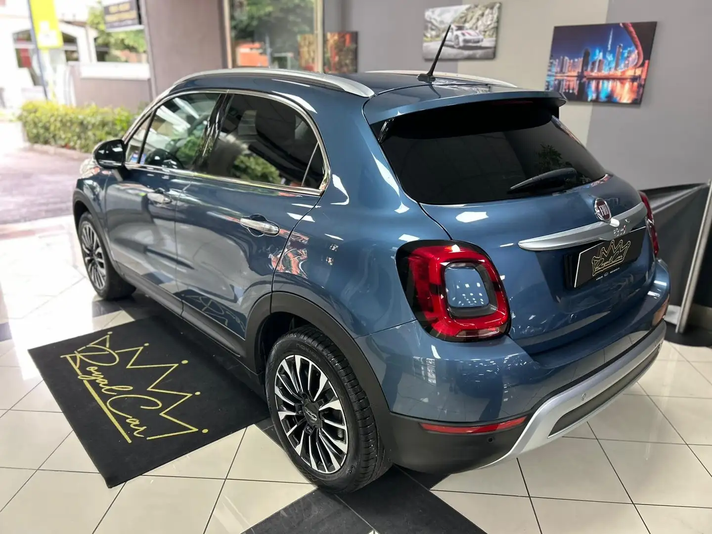 Fiat 500X 1.6 mjt Cross 4x2 120cv DCT Azul - 2