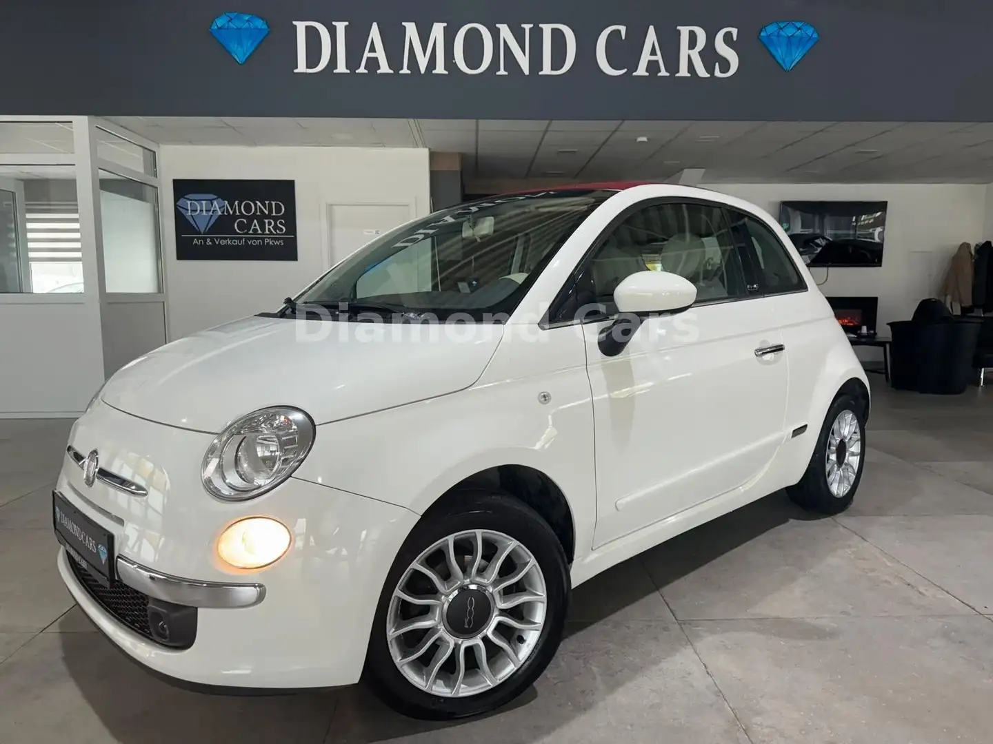 Fiat 500C * CABRIO * TÜV * KLIMA * Bianco - 2