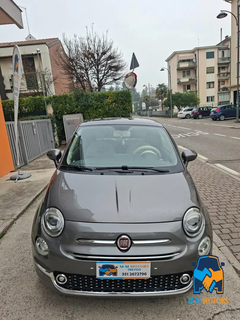 Fiat 500 lounge neo patentati Grau - 2