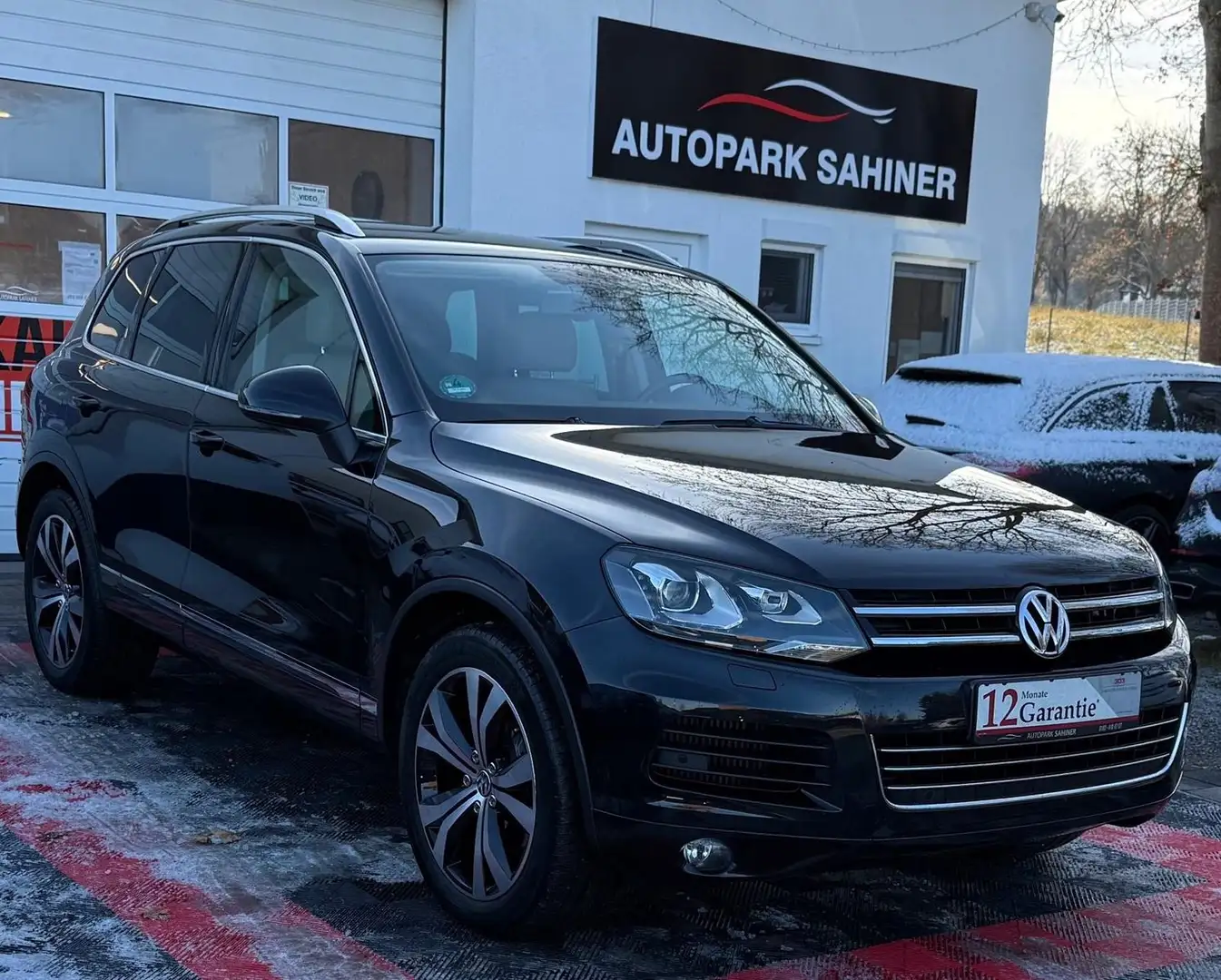 Volkswagen Touareg V6 TDI*LUFT*AHK*TEMP*MEMORY Schwarz - 2