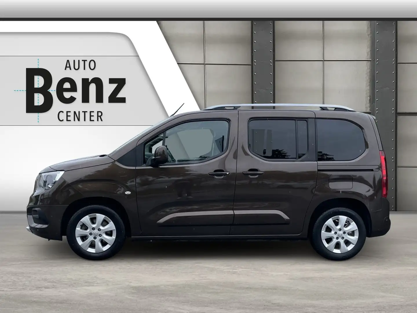 Opel Combo Life E 1.2 TURBO INNOVATION *AHK*FLA*R.KAM Klima Navi Marrone - 2