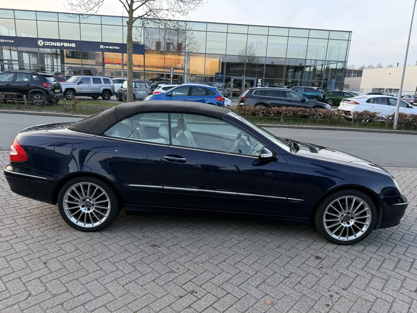 Mercedes-Benz CLK 200 Kompressor/Automaat/APK Maart 2027/FULL OPTION Blau - 2