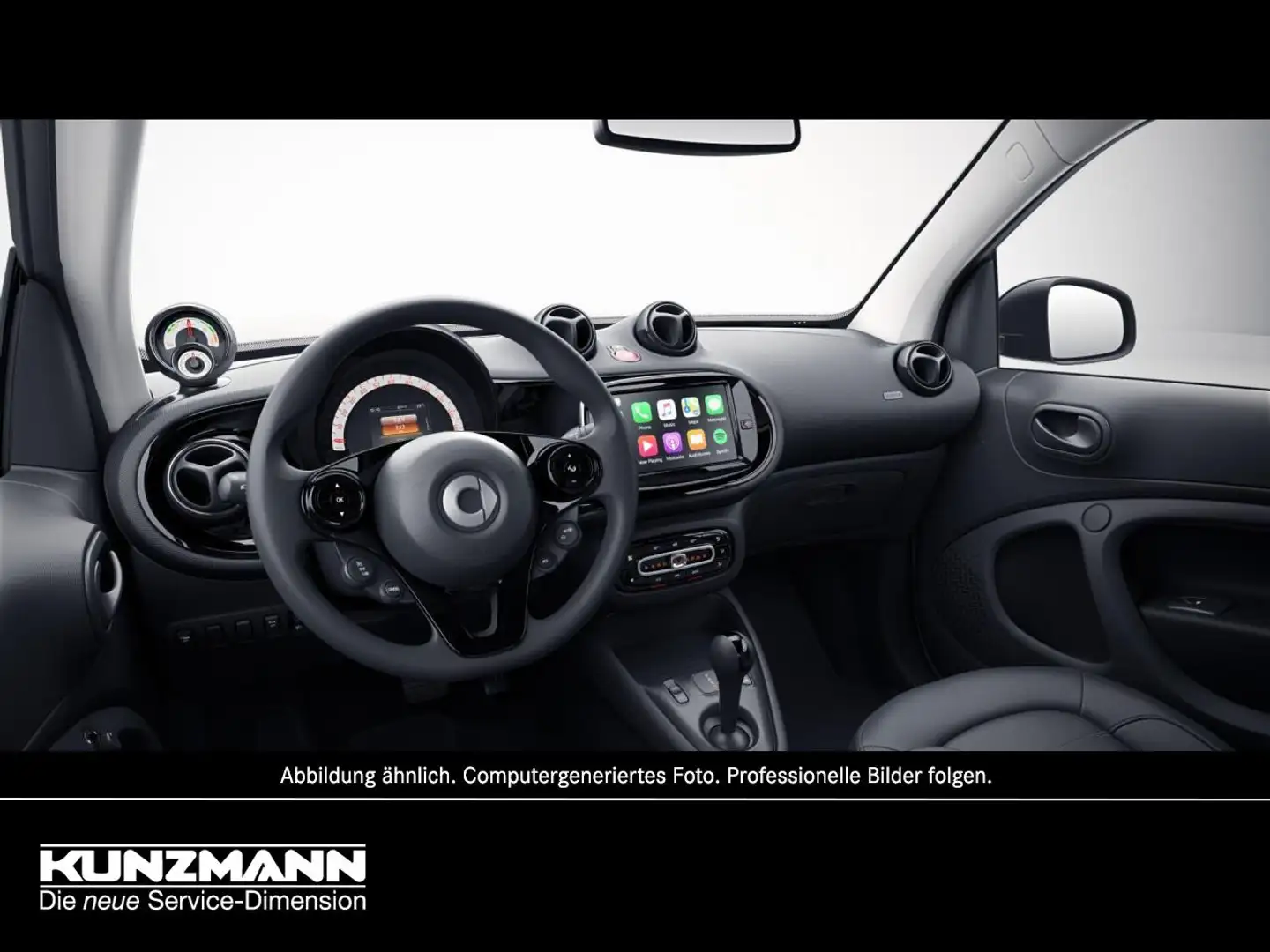 smart forTwo EQ  cabrio prime exclusive-Paket Leder 22kw Weiß - 2