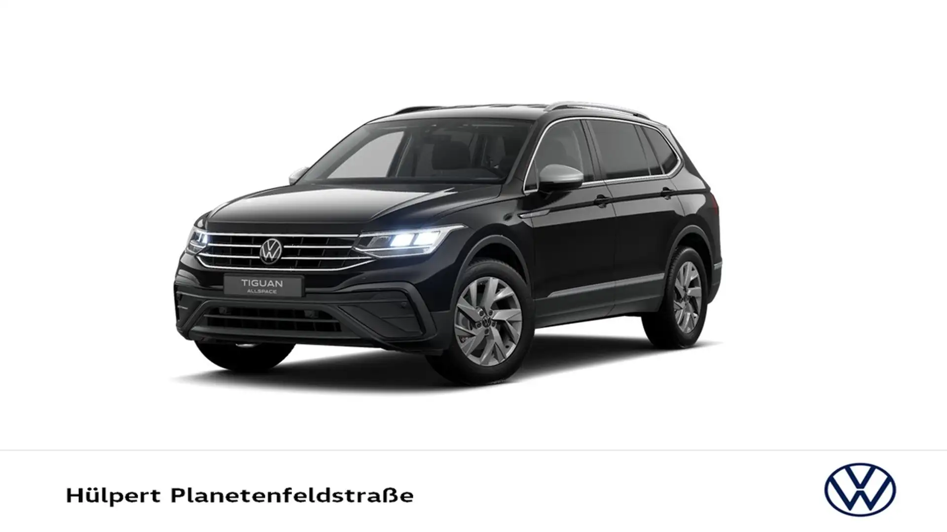 Volkswagen Tiguan Allspace 1.5 LIFE 7SITZE AHK ACC LM18 NAVI Schwarz - 1