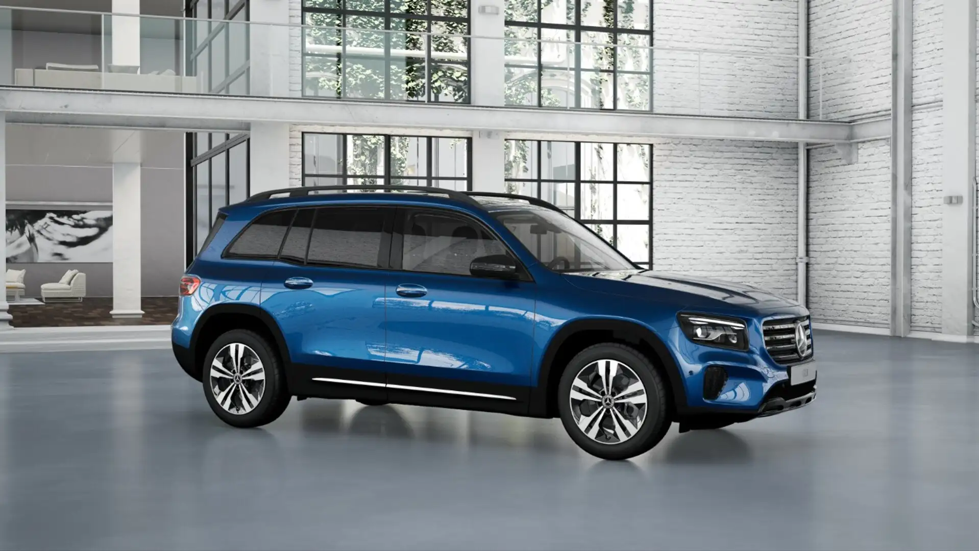 Mercedes-Benz GLB 200 d 4MATIC Österreich-Edition Navi,Rückfahrkamera,Kl Bleu - 2