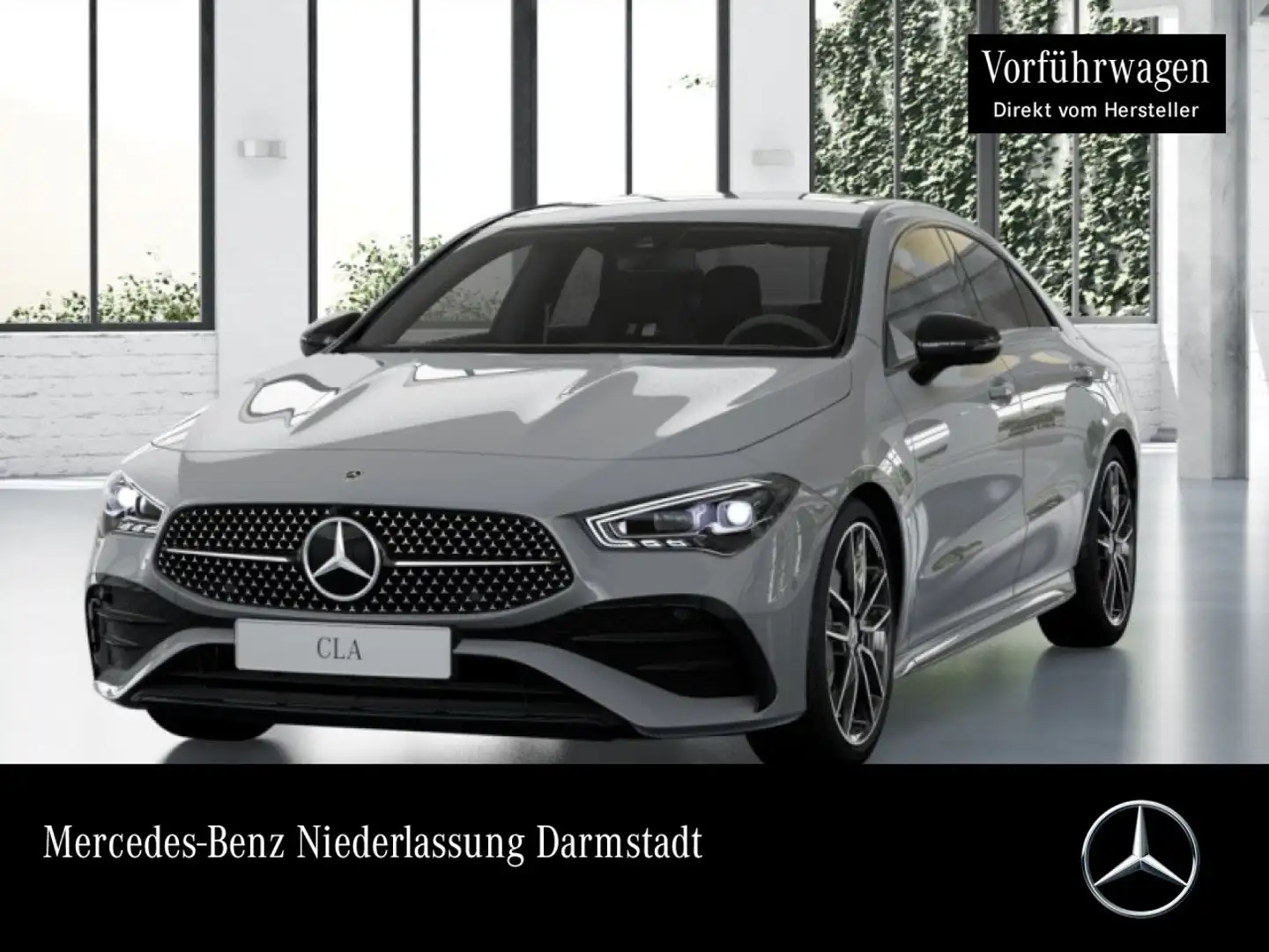 Mercedes-Benz CLA 200 AMG+NIGHT+AHK+MULTIBEAM+KAMERA+TOTW+7G Grijs - 1